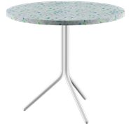 White Poseidon Cafe Table
